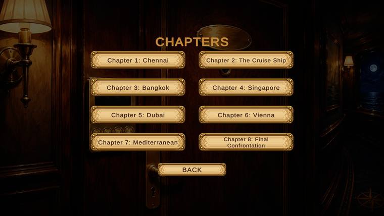 The chapter select screen